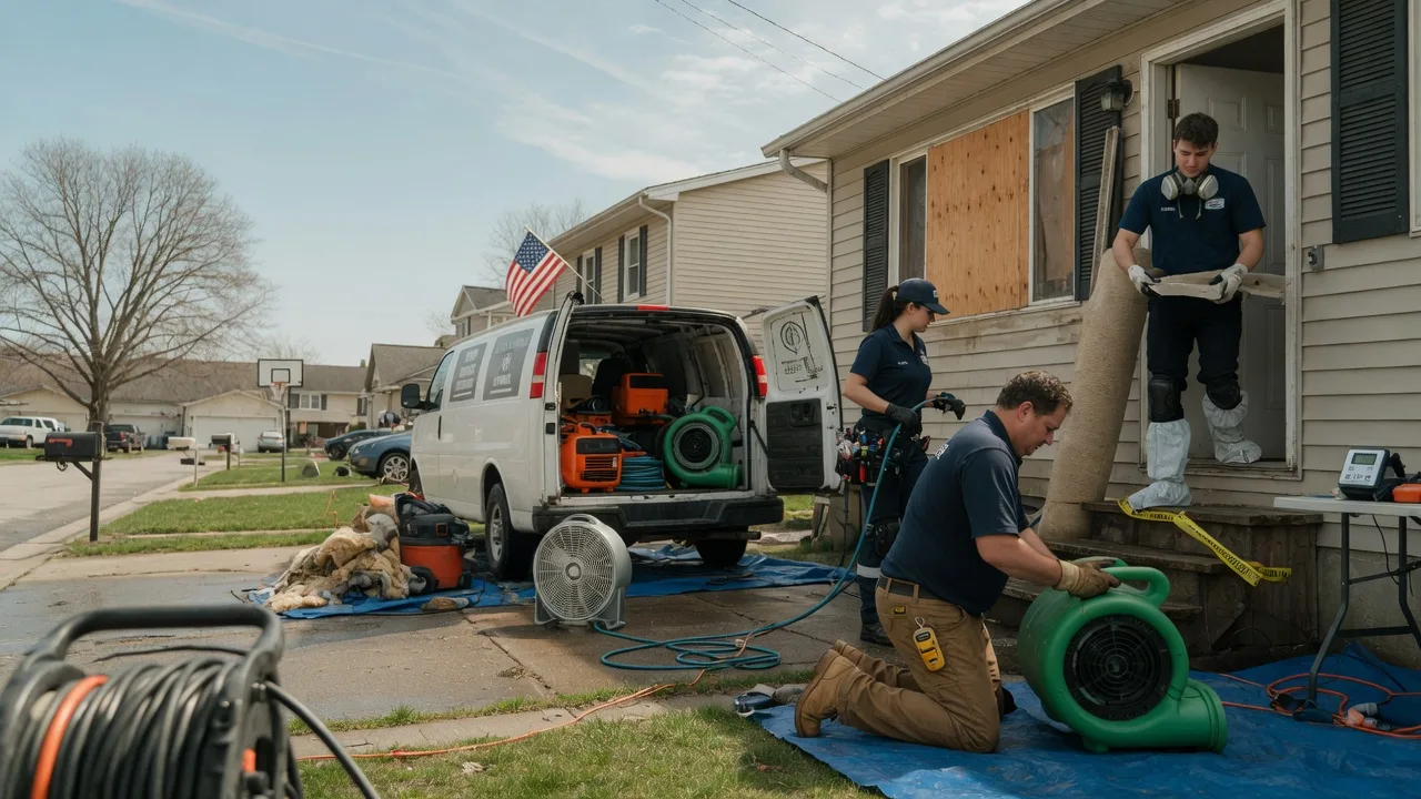 Water Damage Restoration in Lantry, SD near me